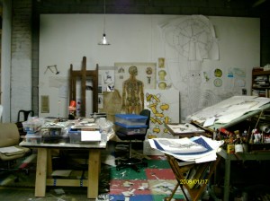 Studio space at Russell.